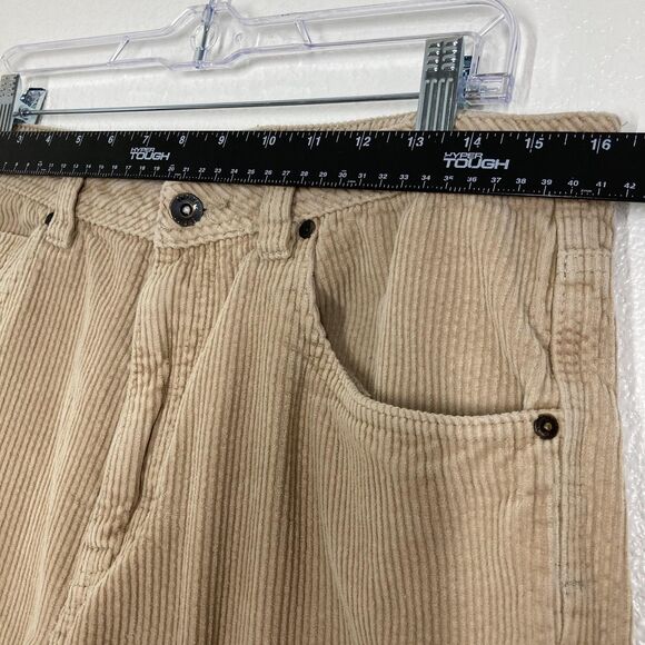 Empyre Relax Corduroy Pants Mens 32 Tan Straight Leg 5 Pocket Casual Jeans - Picture 7 of 16